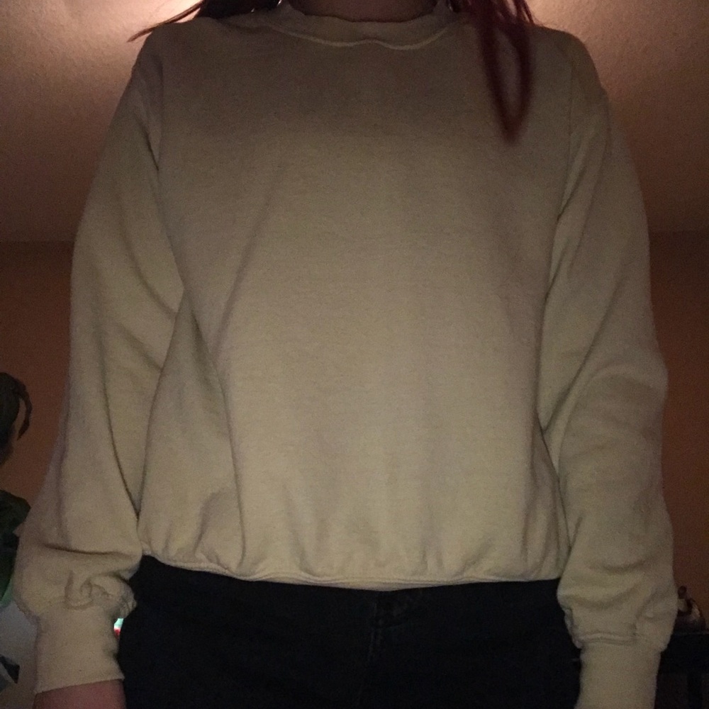 Pale Yellow sweatshirt